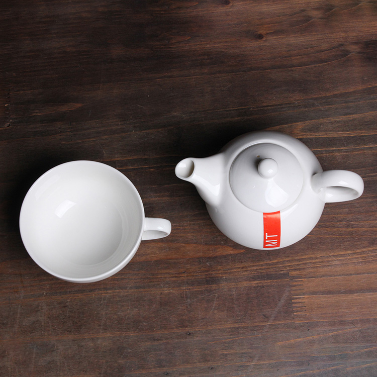 Teapot and Server Set for One, Teapot Cup and Saucer Set - 副本