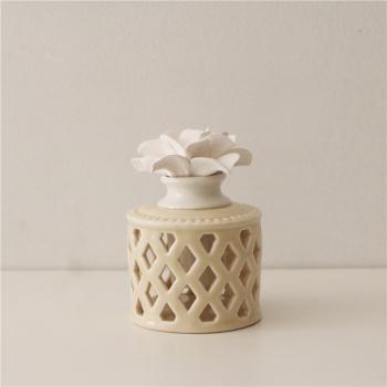  Ceramic Bloom Diffuser, Best Hand-Crafted Essential Oil Diffuser For Aromatherapy (Best For Home & Office)