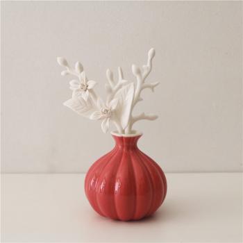 Ceramic Diffusers for Essential Oils and Aromatherapy Fragrance Non-Electric Ceramic for Bathroom and Desk Office Decor 