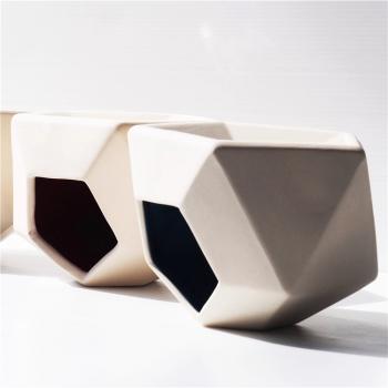 Geometric Ceramic Oil Warmers Ideal for Spa and Aromatherapy Use Brand Essential Oils and Fragrance Oils