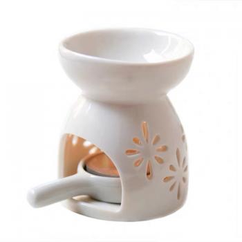 Ceramic Oil Diffuser Warmer Burner Ceramic Tealight Candle Holder