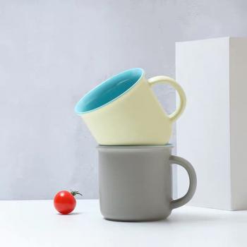 Two Tone Ceramic Enamel Mugs