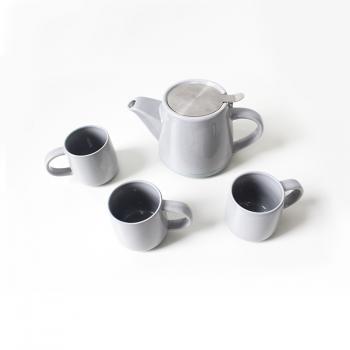 Two Tone Ceramic Coffee and Tea Set Modern Nordic Style