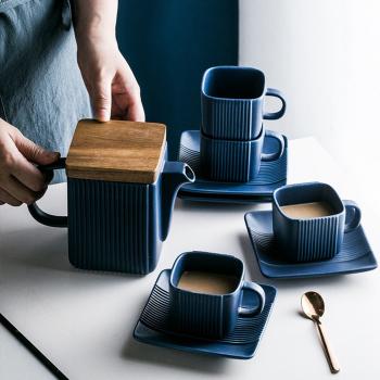  Unique Square Shape Coffee&Tea Set