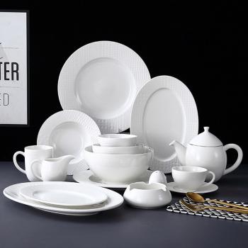 Porcelain Tableware Dinnerware Set For Hotel And Restaurant